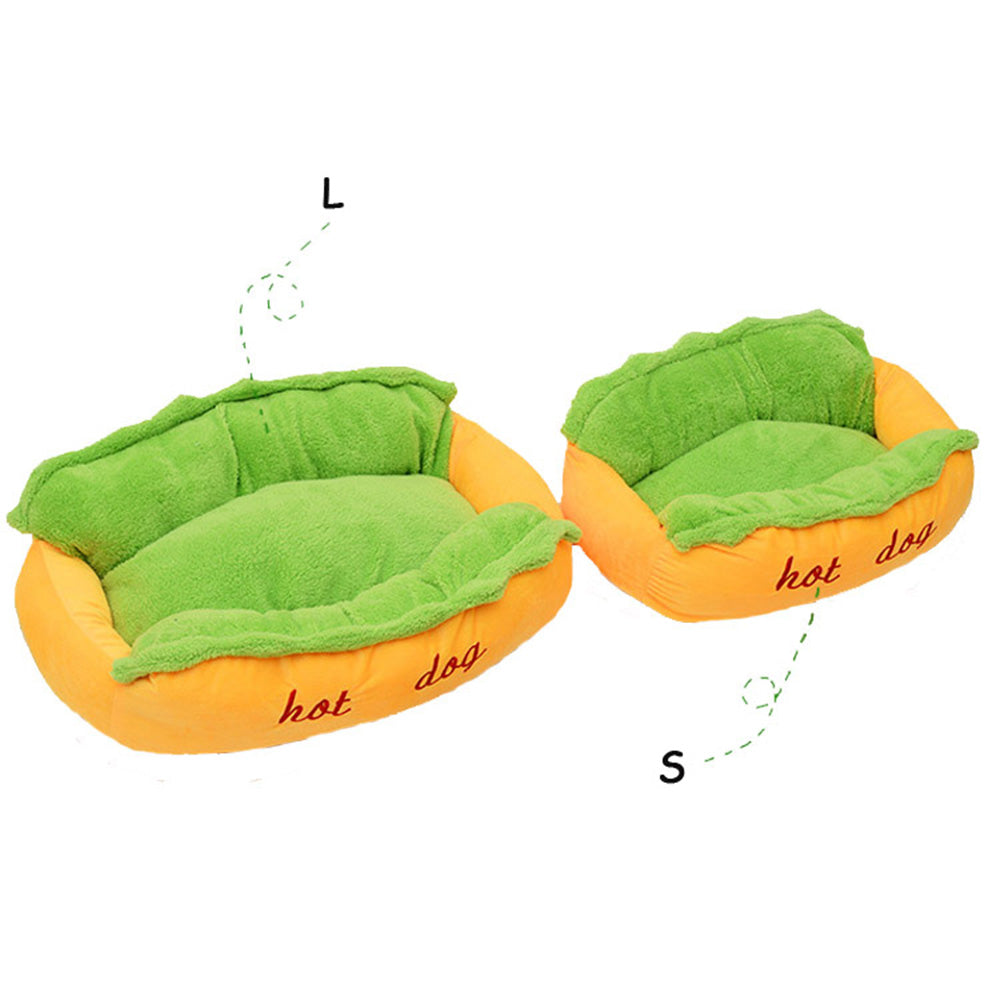 Hot Dog Doggy Bed