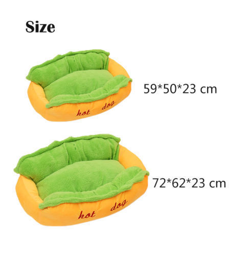 Hot Dog Doggy Bed