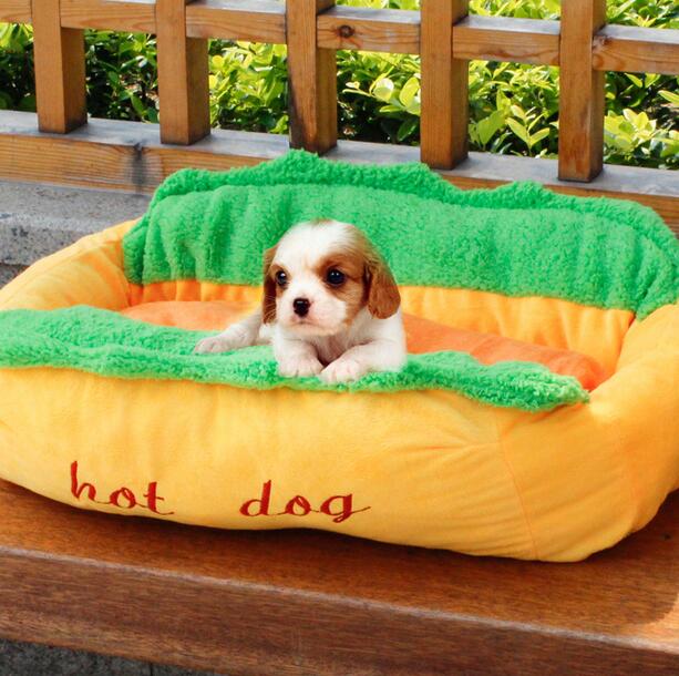 Hot Dog Doggy Bed
